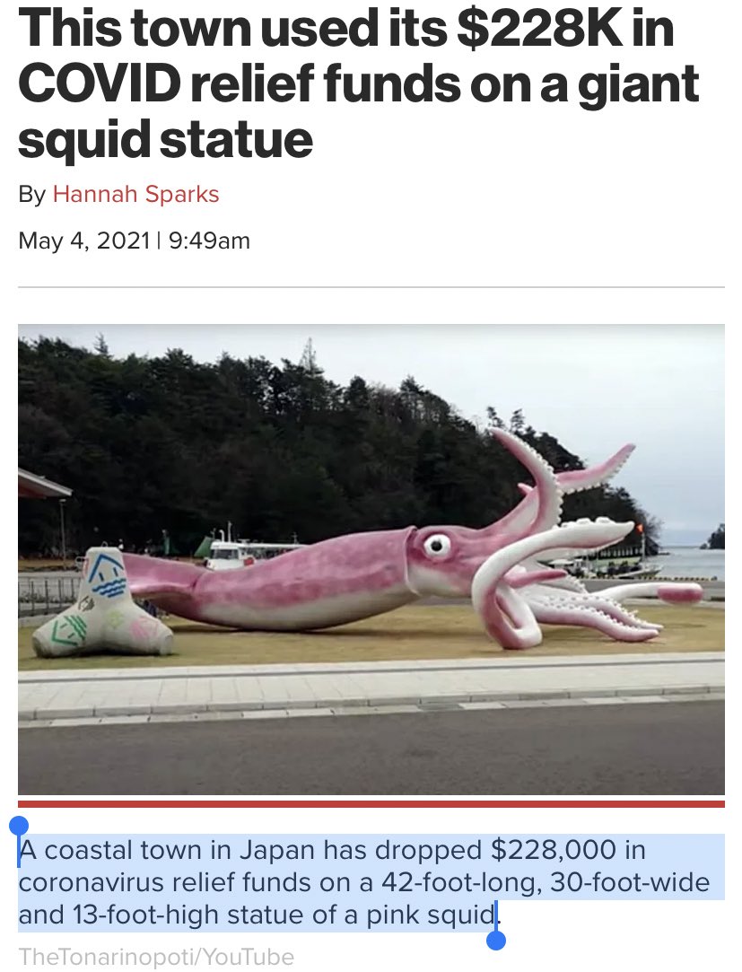 Squids Get The Relief Money